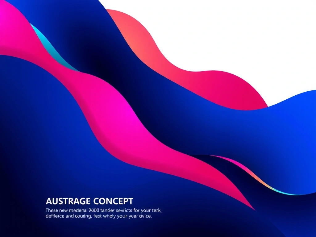 Abstract, modern, minimalist web design concept with clean lines and bright accents.